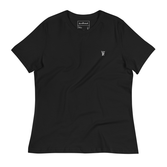 GameRunnaZ Embroidered Women's Relaxed Tee Crown "R"